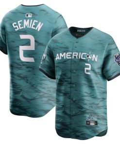 Marcus Semien American League Nike 2023 MLB All-Star Game Limited Player Jersey - Teal
