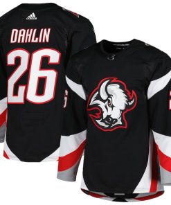 Rasmus Dahlin Buffalo Sabres adidas Alternate Primegreen Authentic Player Jersey - Black