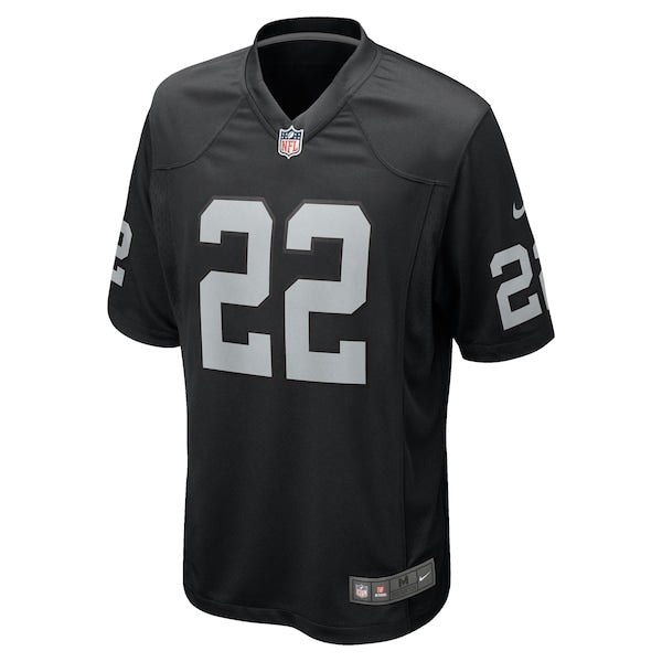 Alexander Mattison Las Vegas Raiders Nike Team Game Jersey - Black - Image 4