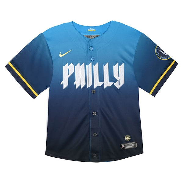 Philadelphia Phillies Nike Toddler City Connect Team Limited Jersey - Blue - Image 2