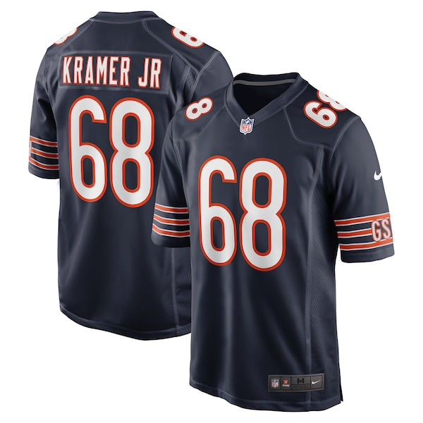 Doug Kramer Jr. Chicago Bears Nike Game Jersey - Navy