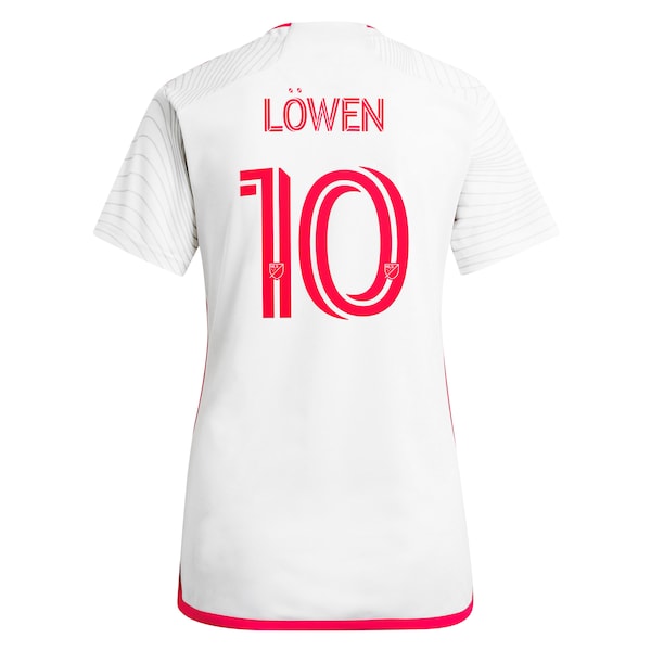 Eduard L?wen St. Louis City SC adidas Women's 2024 The Confluence Kit Replica Player Jersey - White - Image 4