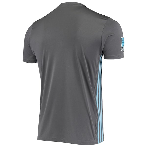 Minnesota United FC adidas 2018/19 Primary Replica Team Jersey - Gray - Image 3