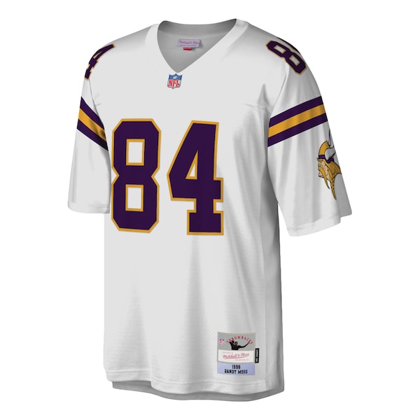 Randy Moss Minnesota Vikings Legacy Replica Jersey - White - Image 3