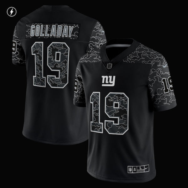 Kenny Golladay New York Giants Nike RFLCTV Limited Jersey - Black - Image 3