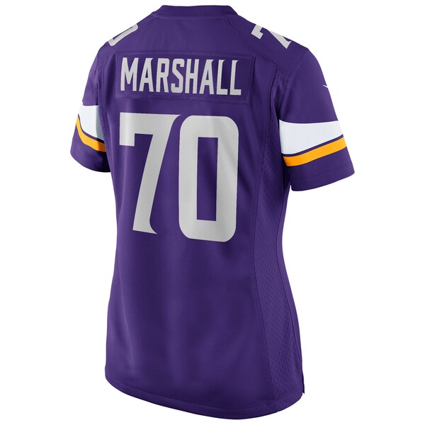 Jim Marshall Minnesota Vikings Nike Women's Game Retired Player Jersey - Purple - Image 3