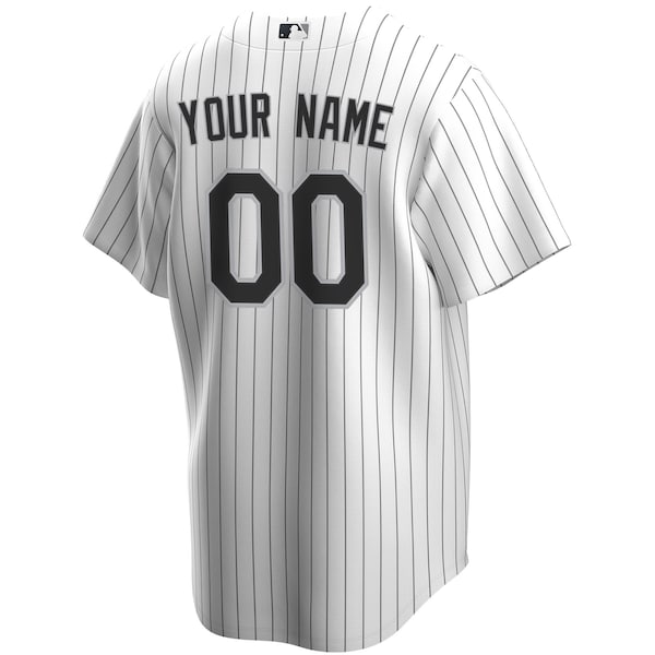 Chicago White Sox Nike Youth Home Replica Custom Jersey - White - Image 3