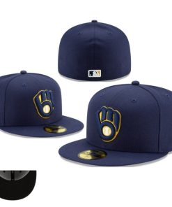 Milwaukee Brewers Dodgers New Era 59FIFTY Fitted Hat