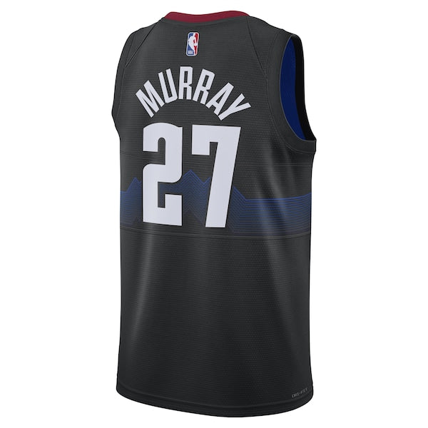 Jamal Murray Denver Nuggets Nike Unisex 2023/24 Swingman Jersey - Black - City Edition - Image 3