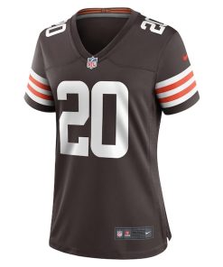 Alternative view of Pierre Strong Jr. Cleveland Browns Nike Women's Team Game Jersey -  Brown