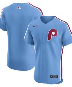 Philadelphia Phillies Nike Alternate Elite Jersey - Light Blue/Cream/White