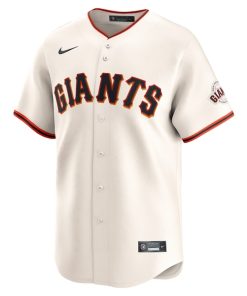 Alternative view of Blake Sabol San Francisco Giants Nike Home Limited Player Jersey - Cream