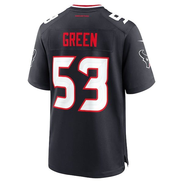 Kendrick Green Houston Texans Nike Team Game Jersey - Navy - Image 4