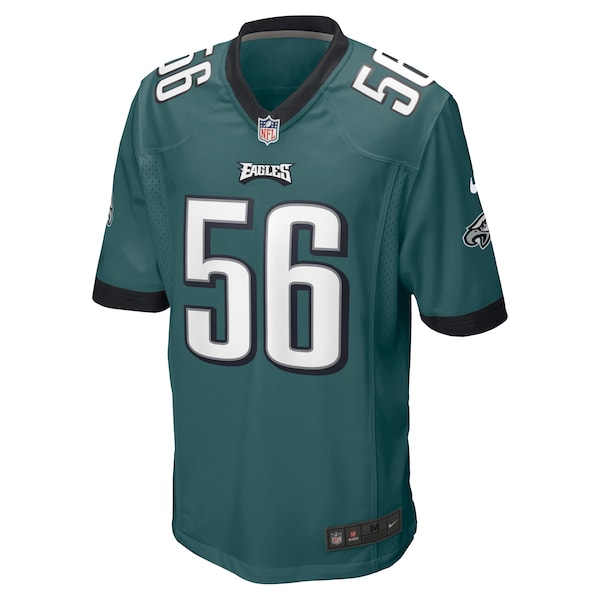 Tyler Steen Philadelphia Eagles Nike Team Game Jersey - Midnight Green - Image 2