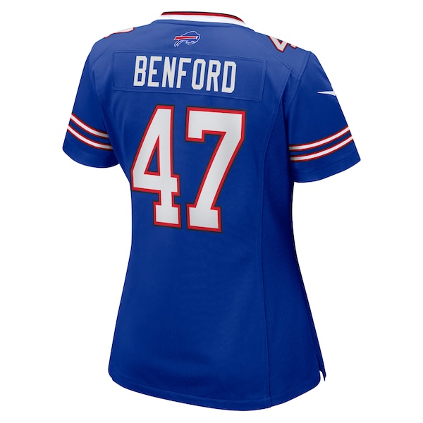 Christian Benford Buffalo Bills Nike Women's Game Jersey - Royal - Image 3