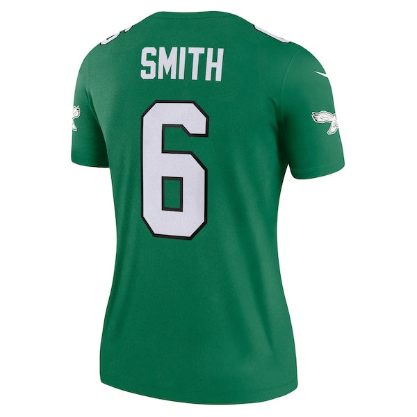 DeVonta Smith Philadelphia Eagles Nike Women's Alternate Legend Player Jersey - Kelly Green/Black - Image 2