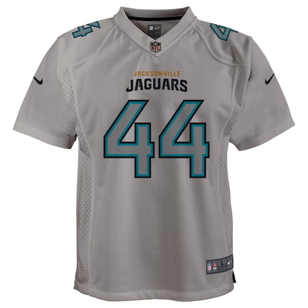 Travon Walker Jacksonville Jaguars Nike Youth Atmosphere Game Jersey - Gray - Image 2