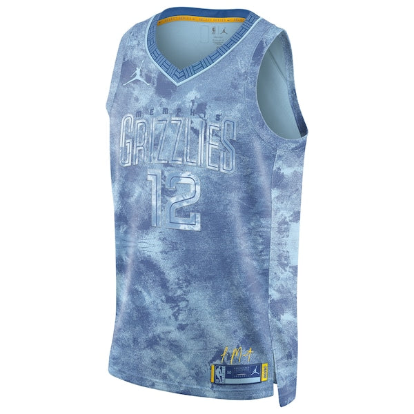 Ja Morant Memphis Grizzlies Nike Unisex Select Series Swingman Jersey - Light Blue - Image 2