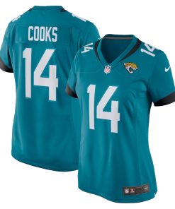 Elijah Cooks Jacksonville Jaguars Nike Women's Team Game Jersey -  Teal