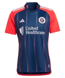 Alternative view of New England Revolution adidas 2024 Boston Tea Party Replica Custom Jersey?¨C Navy