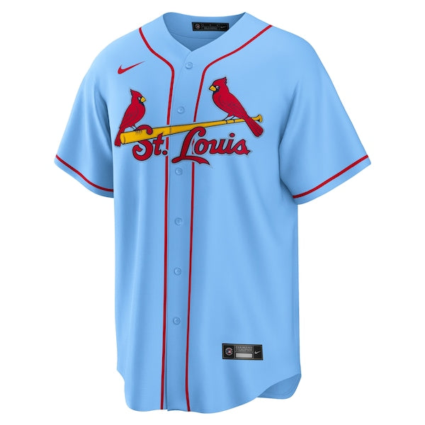 Willson Contreras St. Louis Cardinals Nike Alternate Replica Jersey - Light Blue - Image 2