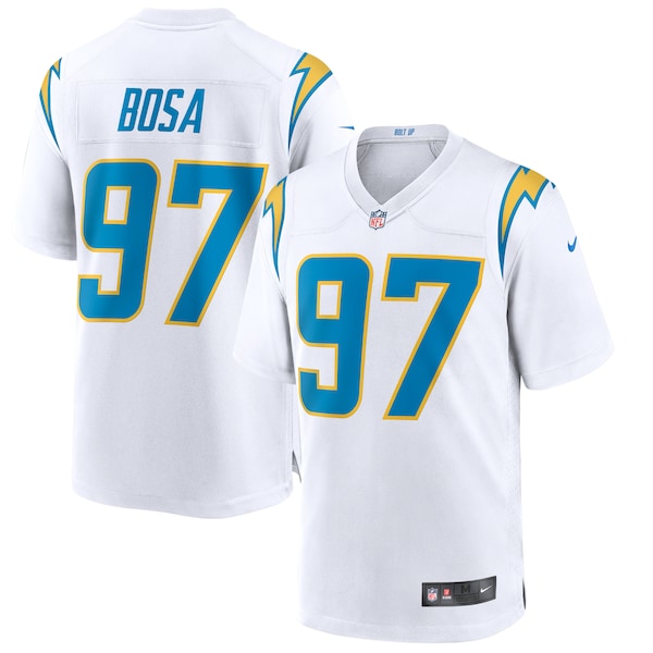Joey Bosa Los Angeles Chargers Nike Game Jersey - White/Navy - Image 2