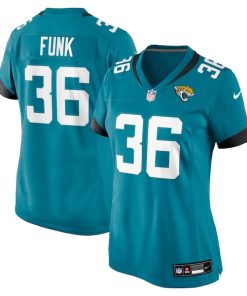 Jake Funk Jacksonville Jaguars Nike Women's Team Game Jersey -  Teal