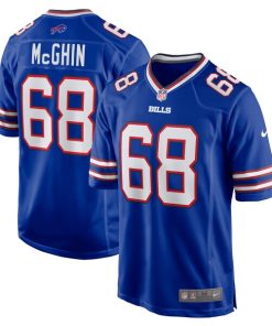 Garrett McGhin Buffalo Bills Nike Team Game Jersey - Royal