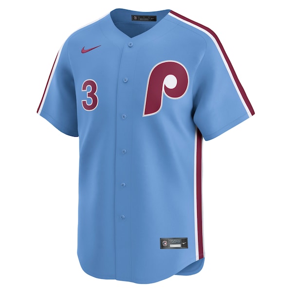 Bryce Harper Philadelphia Phillies Nike Alternate Limited Player Jersey - Light Blue - Image 2