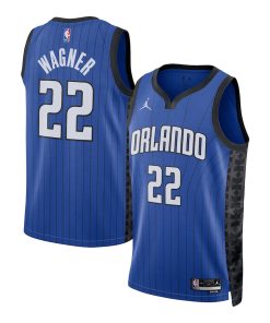 Franz Wagner Orlando Magic Jordan Brand Unisex Swingman Jersey - Statement Edition - Blue
