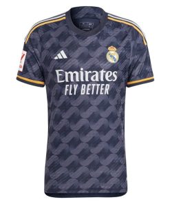 Alternative view of Los Merengues adidas 2023/24 Away Authentic Custom Jersey - Navy