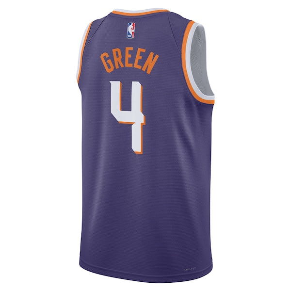 Jalen Green Phoenix Suns Nike Unisex Swingman Jersey - Purple - Icon Edition - Image 3