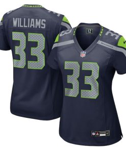 Dee Williams Seattle Seahawks Nike Women's Team Game Jersey -  College Navy