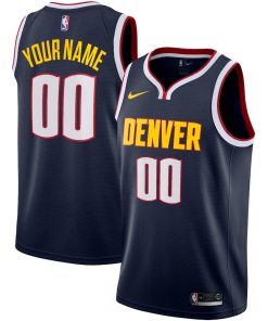 Denver Nuggets Nike 2022/23 Swingman Custom Jersey - Icon Edition - Navy