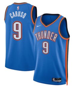 Alex Caruso Oklahoma City Thunder Nike Unisex Swingman Jersey - Icon Edition - Blue