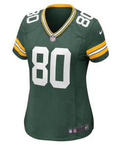 Alternative view of Bo Melton Green Bay Packers Nike Women's Home Game Player Jersey - Green