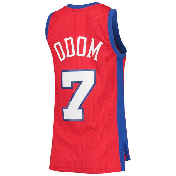 Lamar Odom LA Clippers Women's 2000/01 Hardwood Classics Swingman Jersey - Red - Image 3