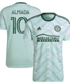 Thiago Almada Atlanta United FC adidas 2024 The Forest Kit Replica Jersey - Mint