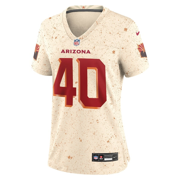 Pat Tillman Arizona Cardinals Nike Women's 2025 Rivalries Collection Retired Player Game Jersey - Natural - Image 2