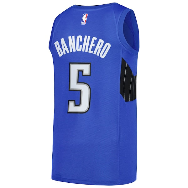 Paolo Banchero Orlando Magic Jordan Brand Swingman Player Jersey - Statement Edition - Royal - Image 3