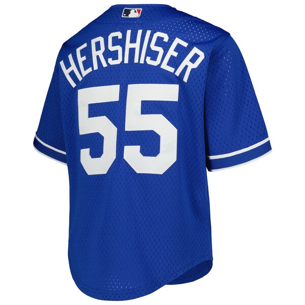 Orel Hershiser Los Angeles Dodgers Youth Cooperstown Collection?Mesh Batting Practice Jersey - Royal - Image 3