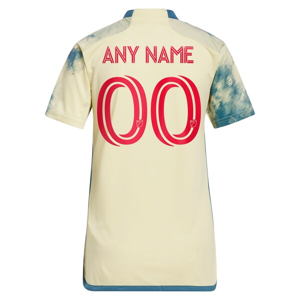 New York Red Bulls adidas Women's 2024 Daniel Patrick Kit Replica Custom Jersey - Yellow - Image 3