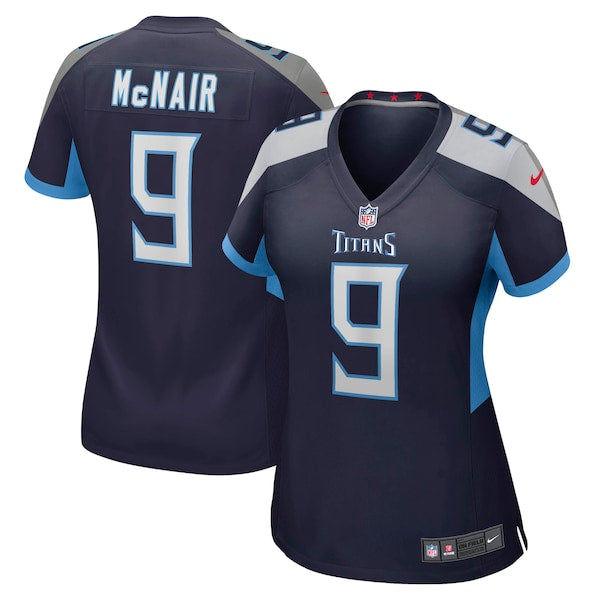 Steve McNair Tennessee Titans Nike Women's Game Retired Player Jersey - Navy/Light Blue - Image 2