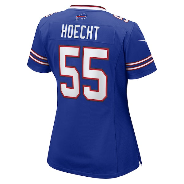 Michael Hoecht Buffalo Bills Nike Women's Team Game Jersey - Royal - Image 3