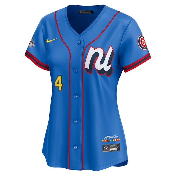 Pete Crow-Armstrong National League Nike Women's 2025 All-Star Edition Limited Player Jersey - Blue - Image 2