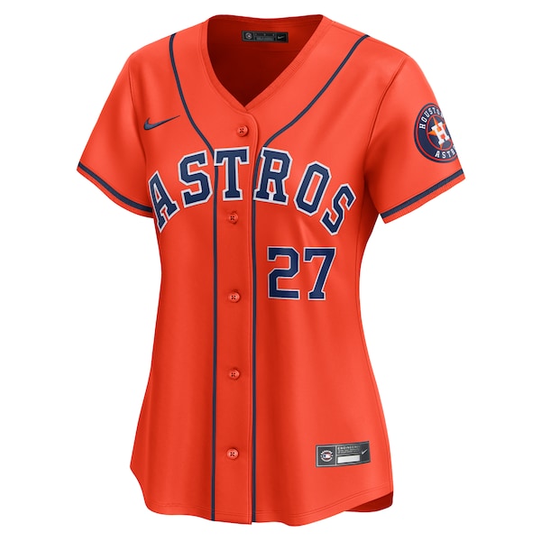 Jose Altuve Houston Astros Nike Women's Alternate Limited Player Jersey?ยจC Orange - Image 2