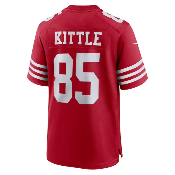 George Kittle San Francisco 49ers Nike Player Game Jersey - Scarlet - Image 3