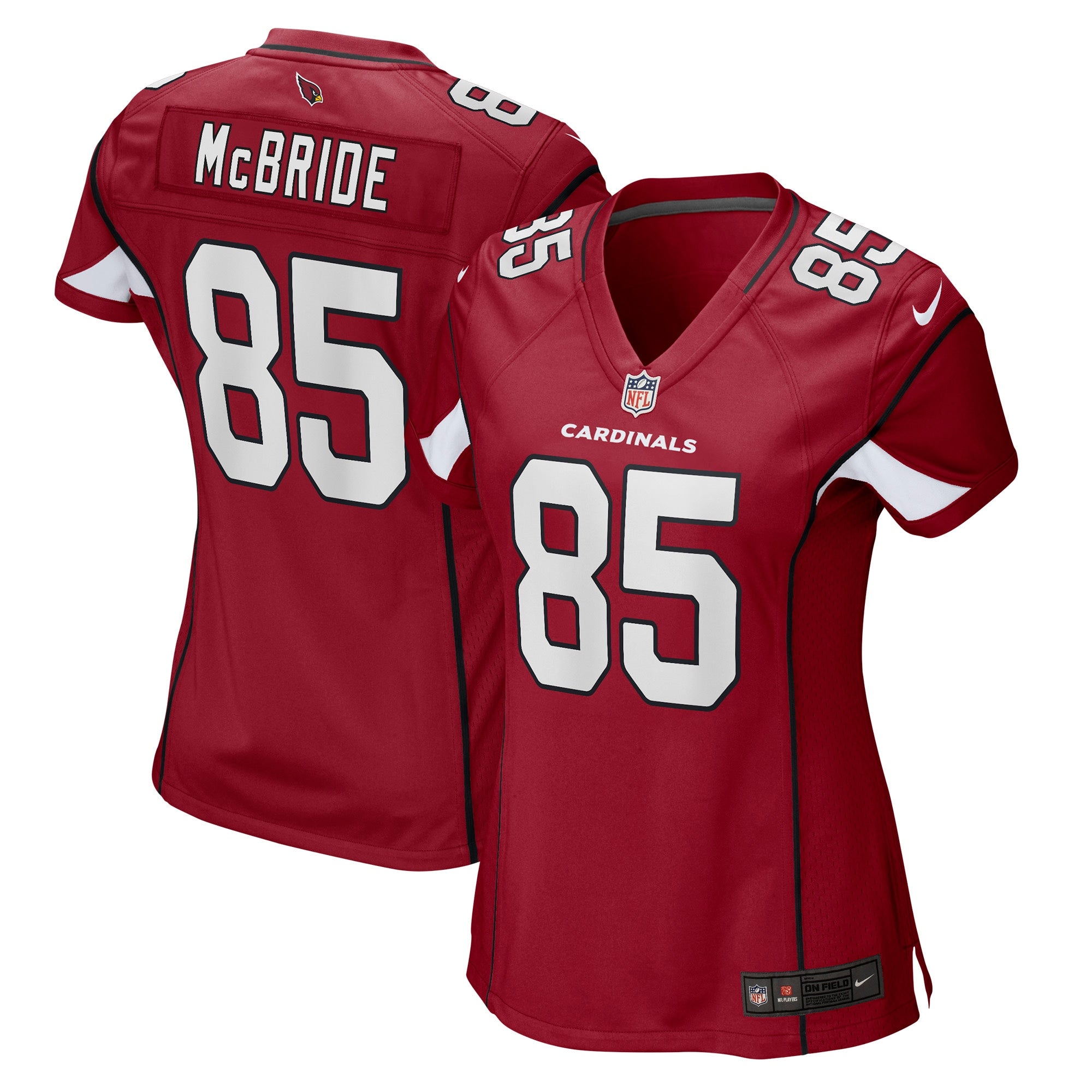 Trey McBride Arizona Cardinals Nike Women's Alternate Game Jersey - Black/Cardinal/White - Image 7