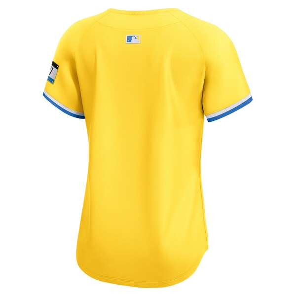 Boston Red Sox Nike Women's City Connect Limited Jersey - Gold - Image 3