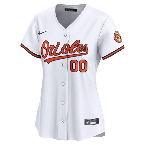 Baltimore Orioles Nike Women's Home Limited Custom Jersey - White - Image 2
